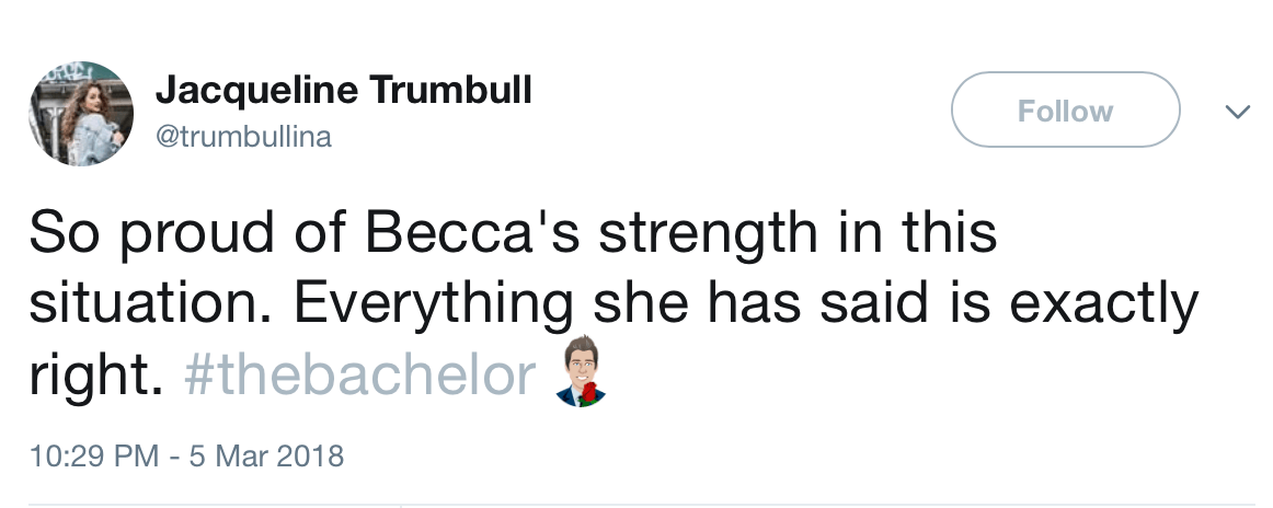 A screenshot of Jacqueline Trumbull twitter A screenshot of Jacqueline Trumbull twitter
