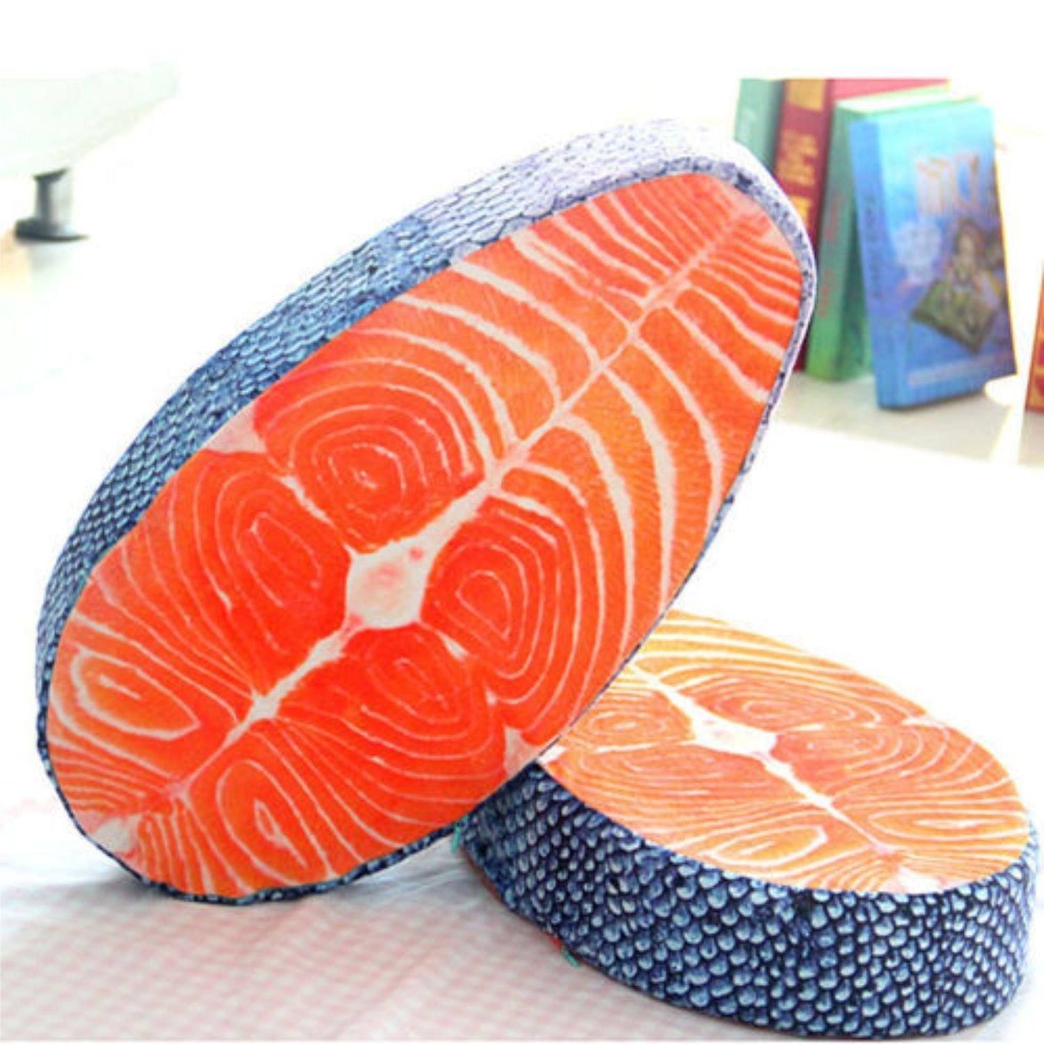 Sushi salmon pillow