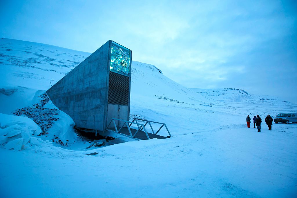 Svalbard Global Seed Vault (SGSV), outside Longyearbyen on Spitsbergen,