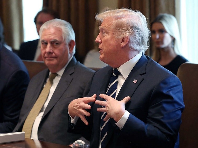 Tillerson and Trump Tillerson and Trump