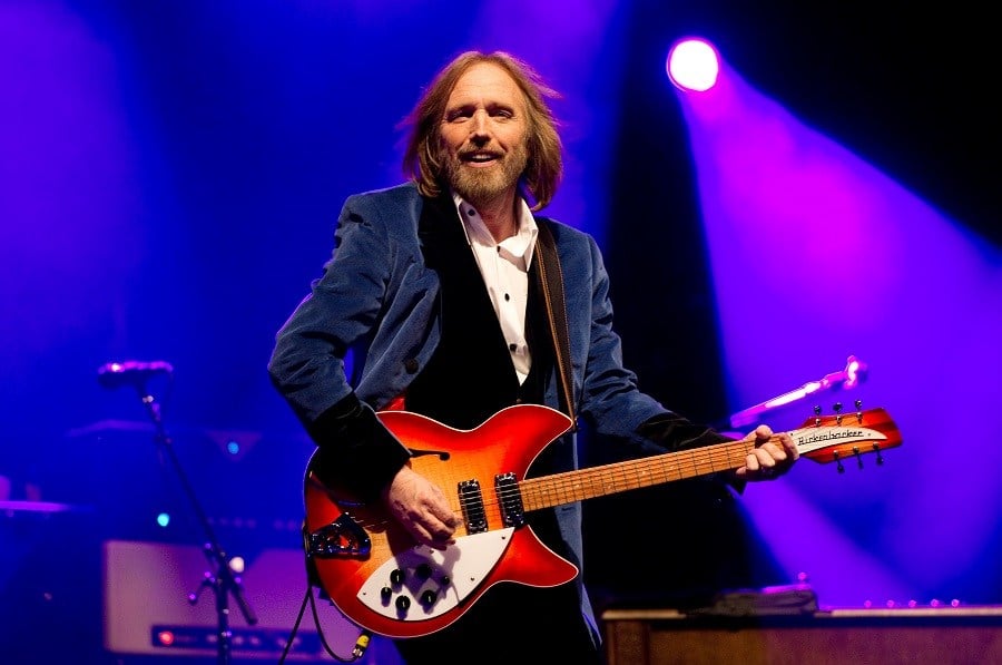 Tom Petty with Guitar Tom Petty with Guitar