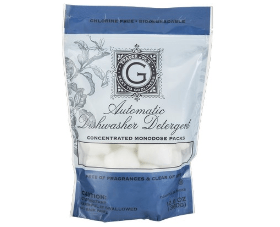 Trader Joe's dishwasher detergent