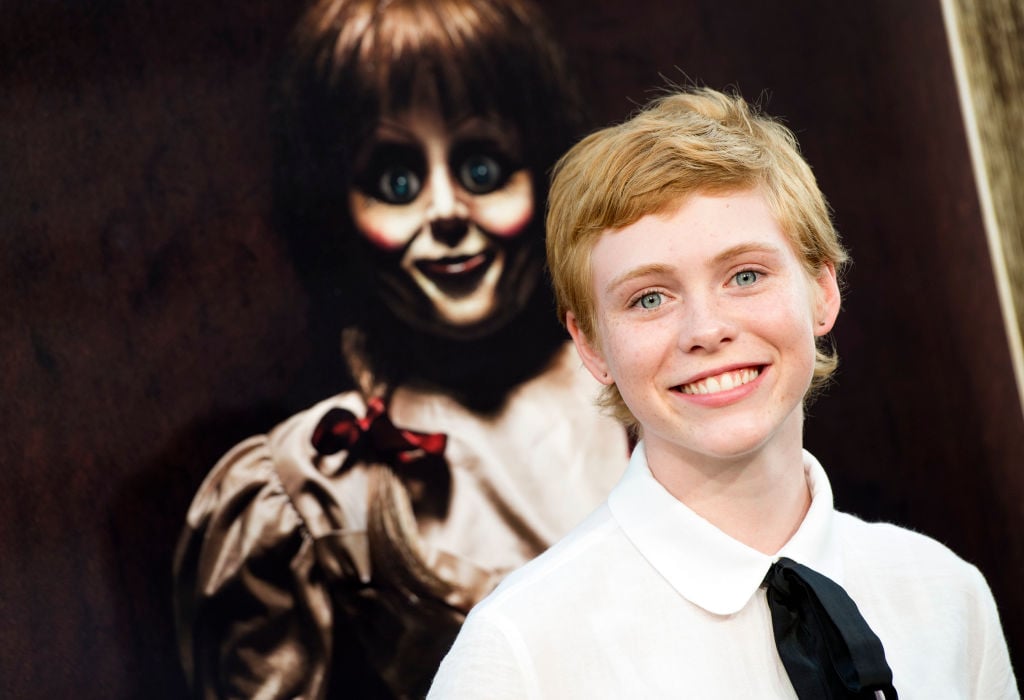 Actress Sophia Lillis attends the premiere of 'Annabelle: Creation'