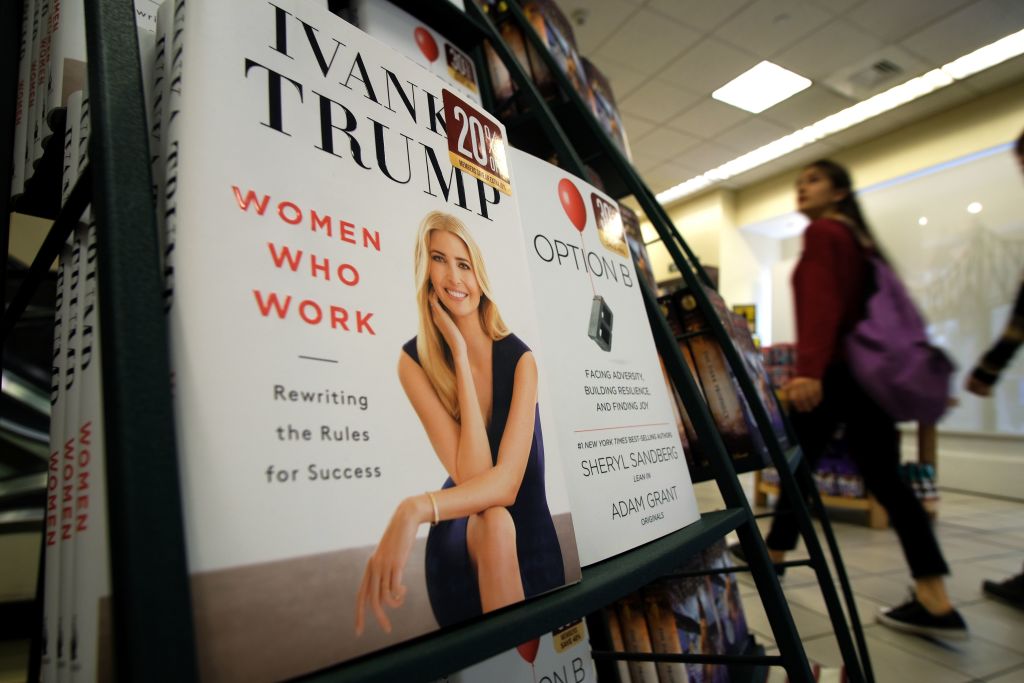 Ivanka Trump revived ethics concerns by publishing a self-help book for working women