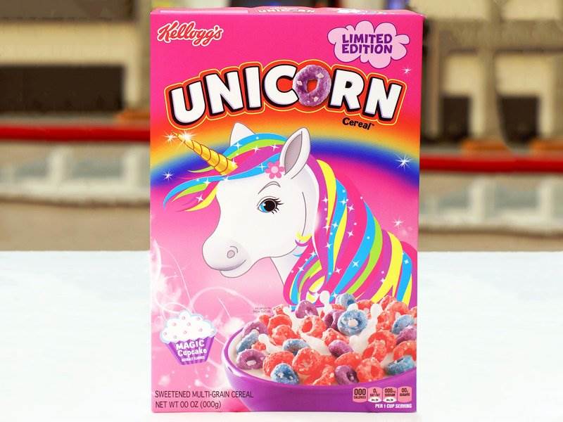Unicorn Cereal Kelloggs