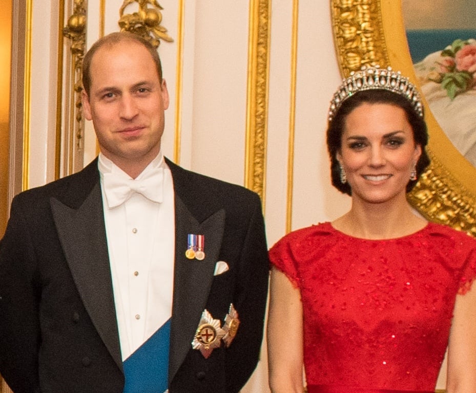 The Annual Diplomatic Corps Reception At Buckingham Palace William and Kate