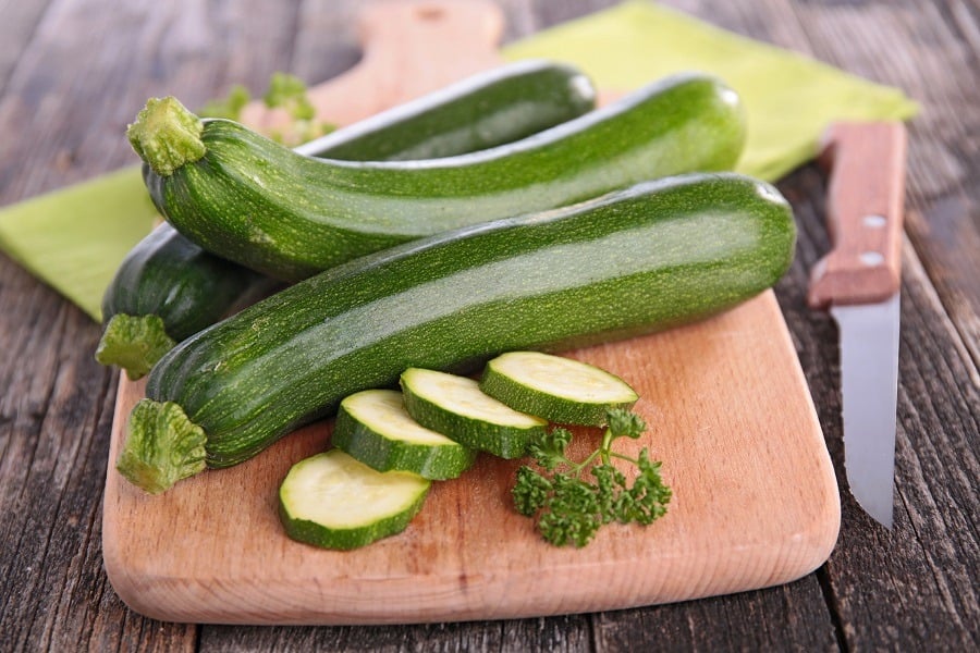 raw zucchini raw zucchini