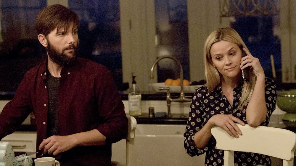 Adam Scott and Reese Witherspoon in Big Little Lies Adam Scott and Reese Witherspoon in Big Little Lies