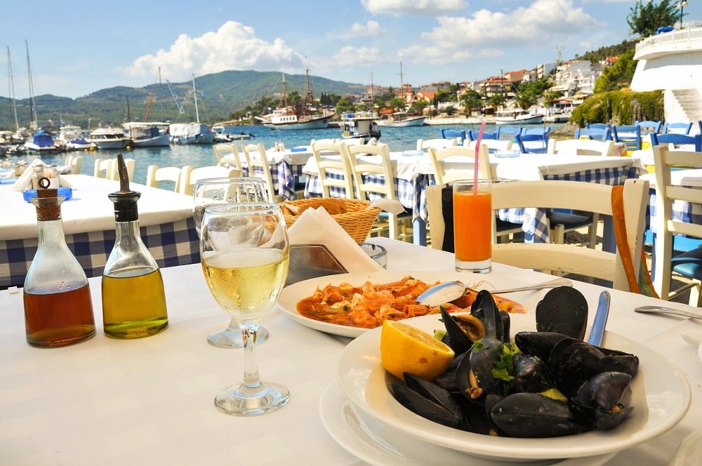 seafood dinner