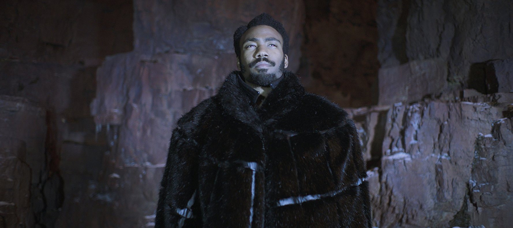 Donald Glover as Lando Calrissian in Solo: A Star Wars Story