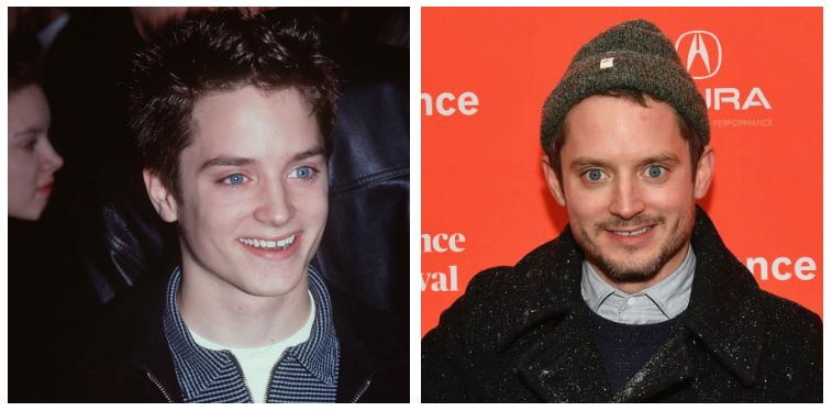 Elijah Wood now and then Elijah Wood now and then