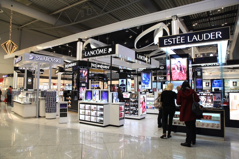 airport shopping