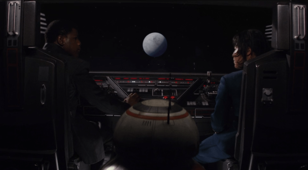 Finn and Rose head to Crait Finn and Rose head to Crait