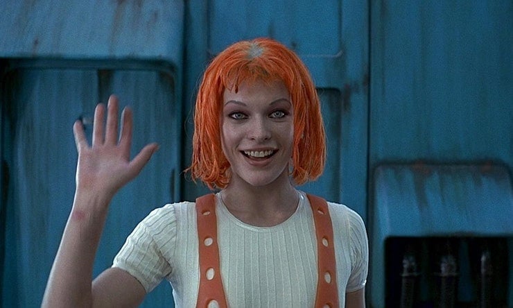Milla Jovovich in The Fifth Element Milla Jovovich in The Fifth Element