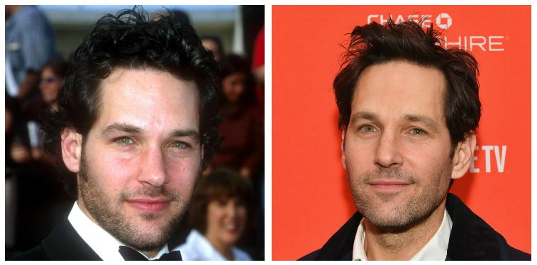 Paul Rudd now and then Paul Rudd now and then