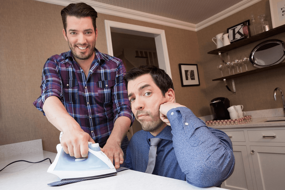 Property Brothers ironing