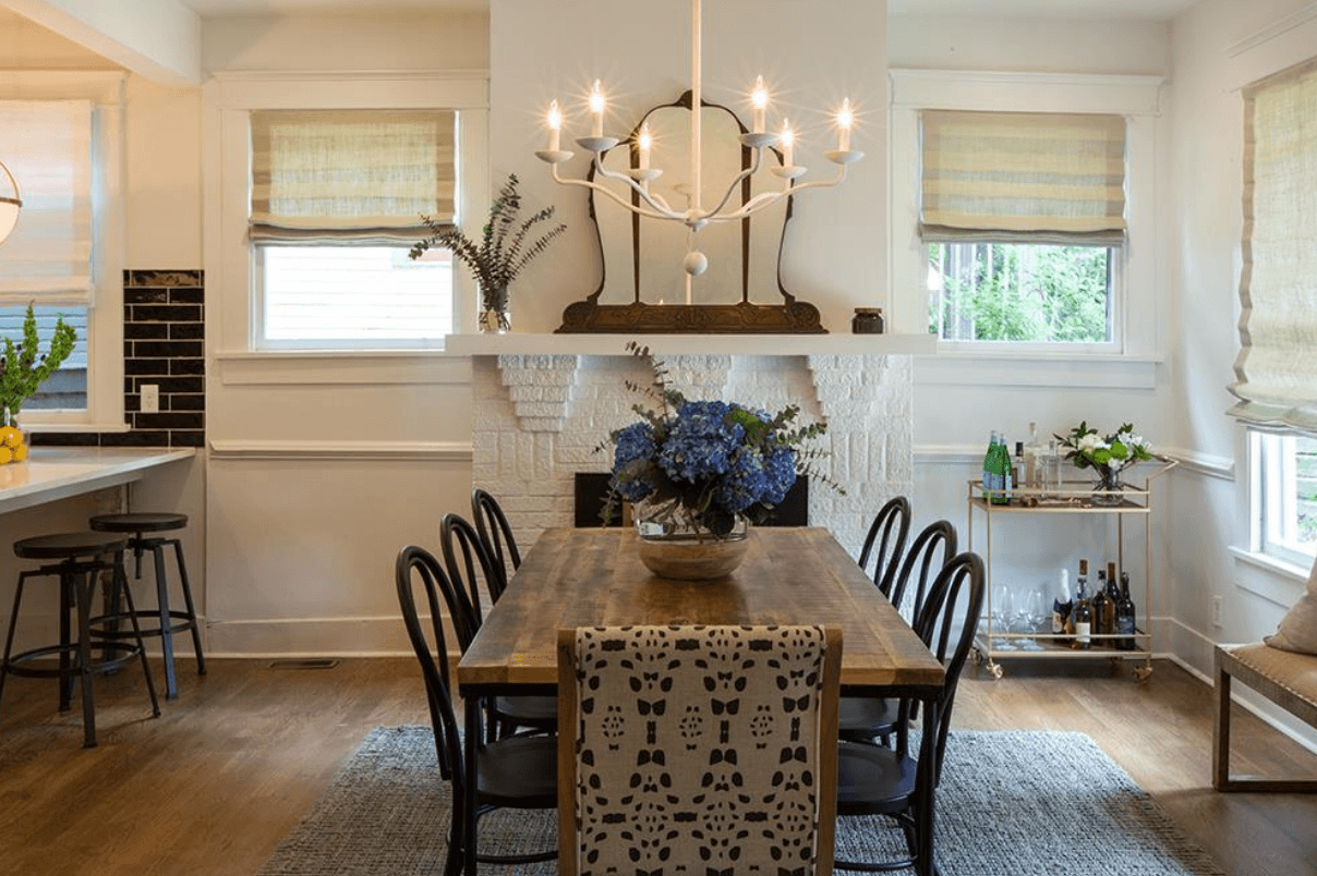 property brothers dining room lighting