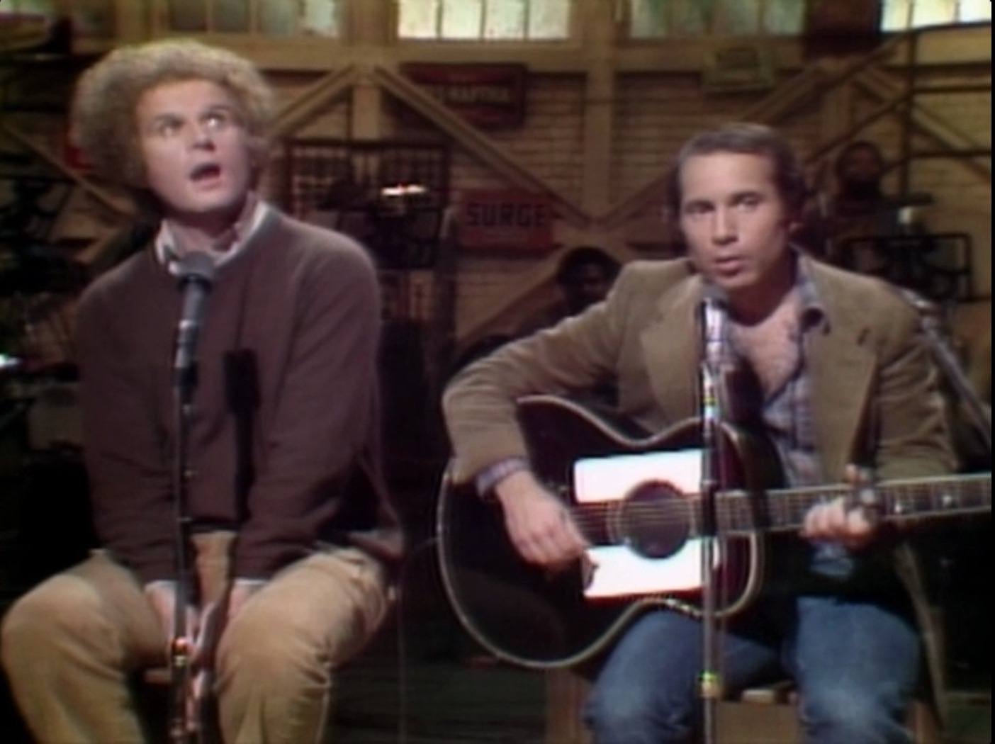 Charles Grodin and Paul Simon on Saturday Night Live