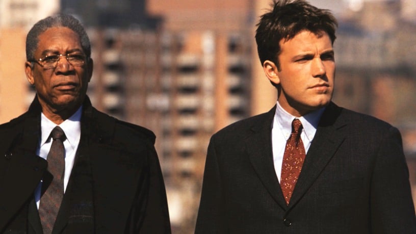 Morgan Freeman and Ben Affleck in The Sum Of All Fears