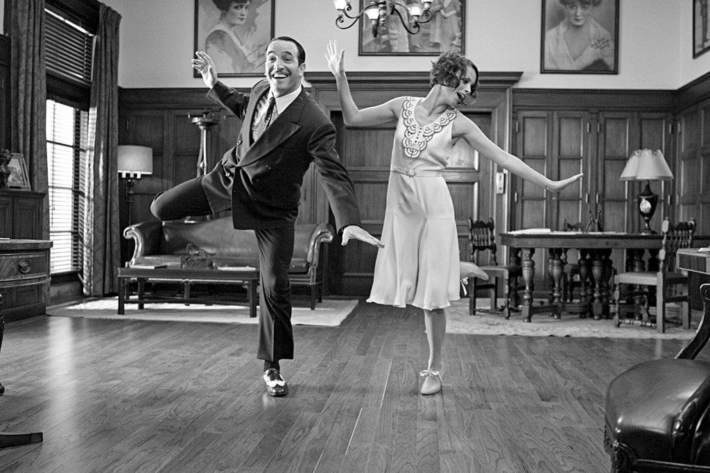 Jean Dujardin and Bérénice Bejo in The Artist Jean Dujardin and Bérénice Bejo in The Artist