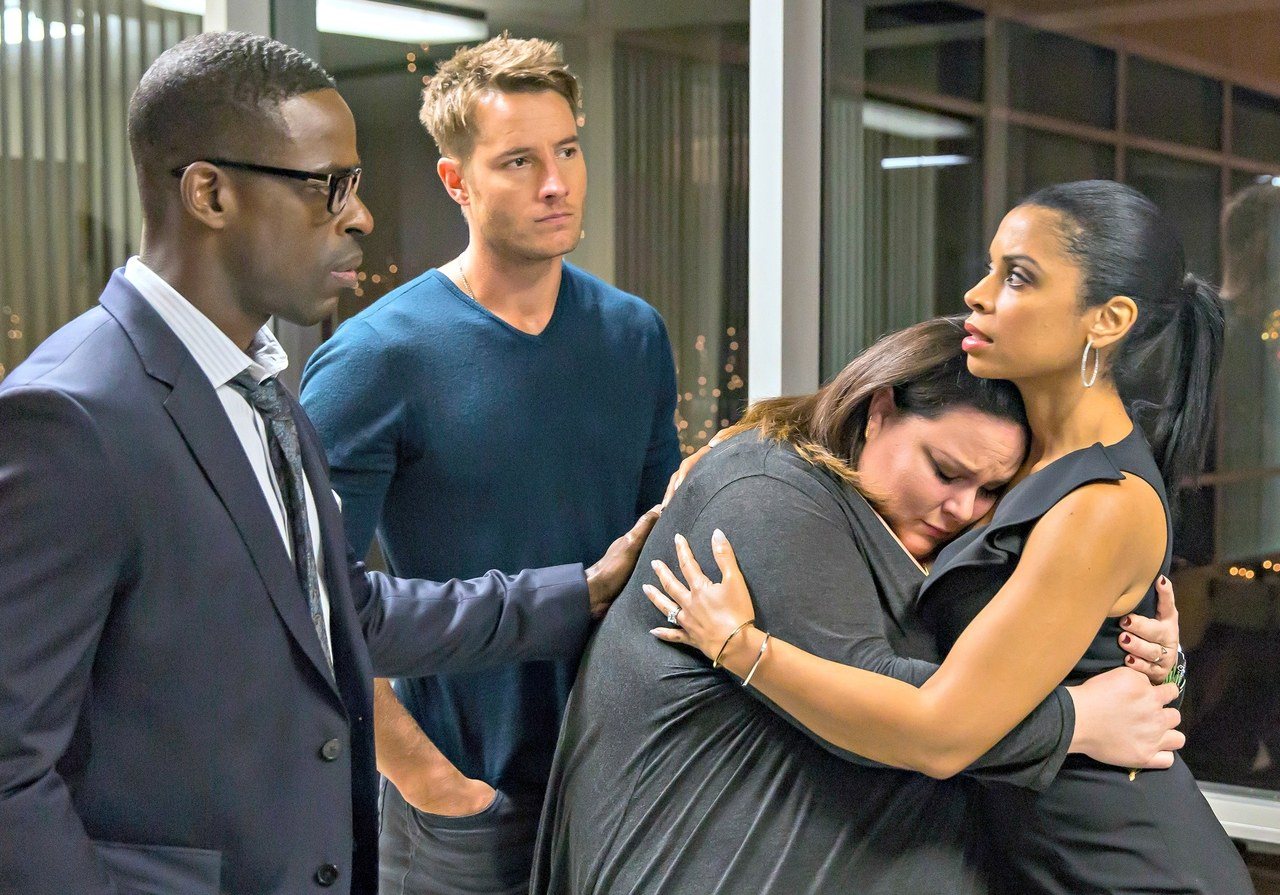 Randall, Kevin, Kate, and Beth on This Is Us Randall, Kevin, Kate, and Beth on This Is Us