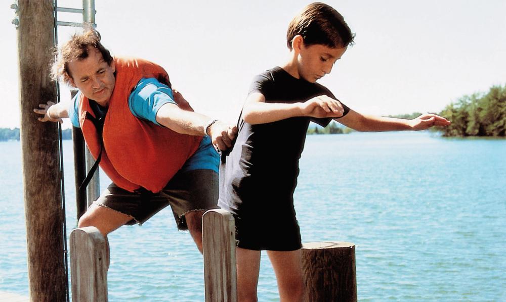 Bill Murray and Charlie Korsmo in What About Bob? Bill Murray and Charlie Korsmo in What About Bob?