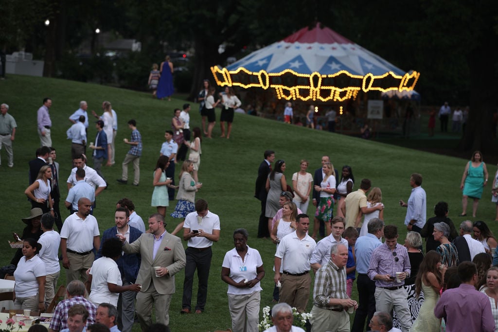 Trump Host Congressional Picnic at white house