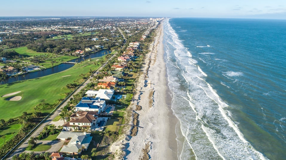 Ponte Vedra Beach in Jacksonville, Florida
