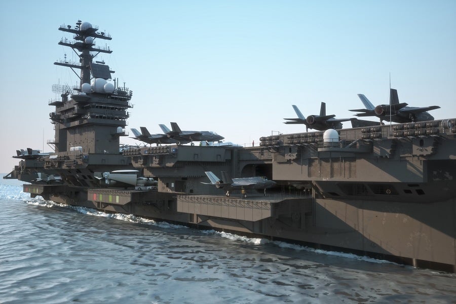 Navy aircraft carrier