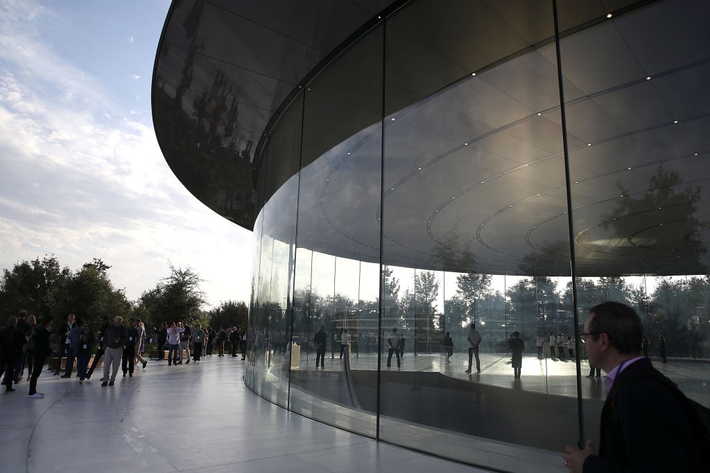 Apple Holds Product Launch Event At New Campus In Cupertino