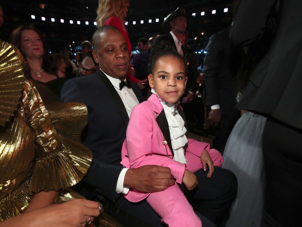 Jay Z and Blue Ivy grammy's 2017