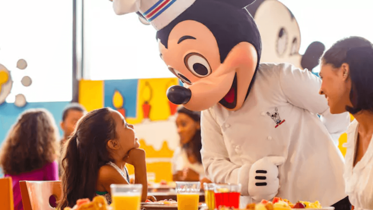 Breakfast with mickey