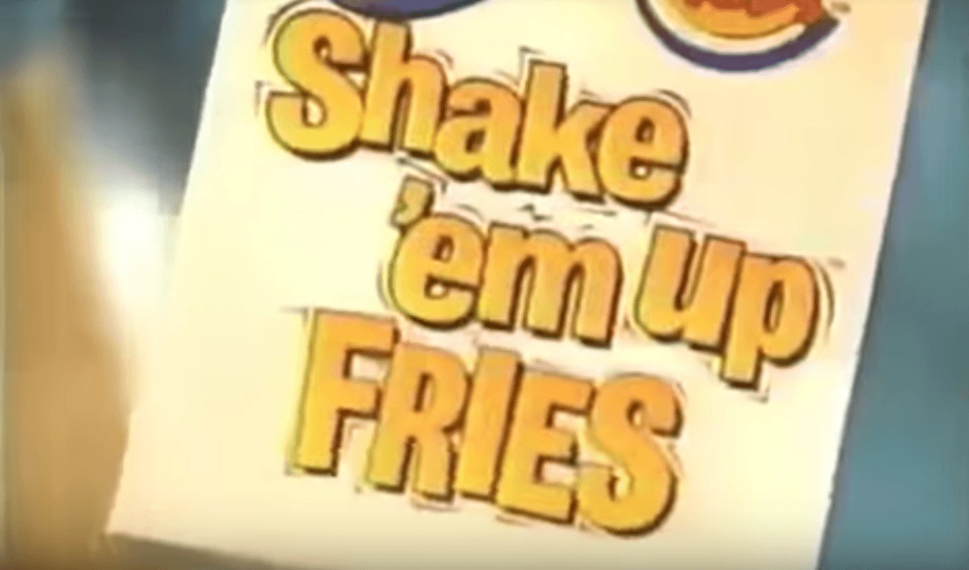 Burger King shake em up fries