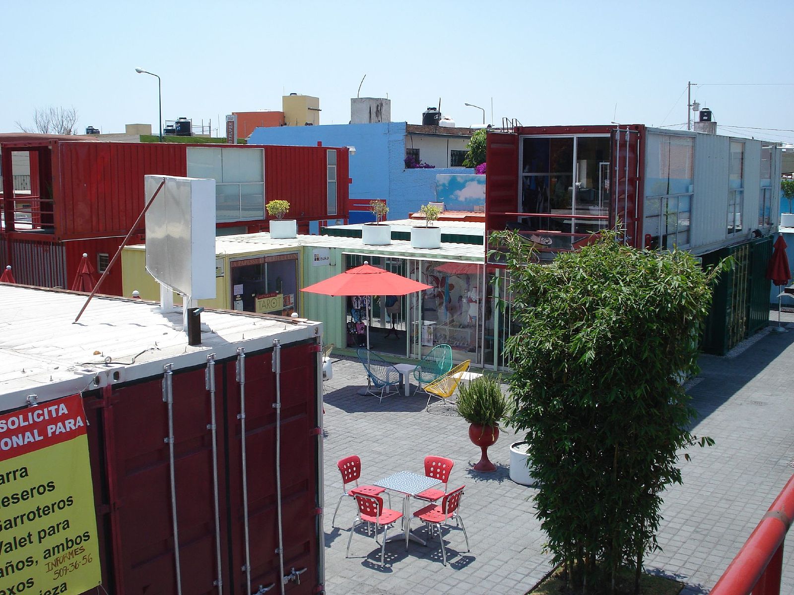 Cholula container city, Mexico