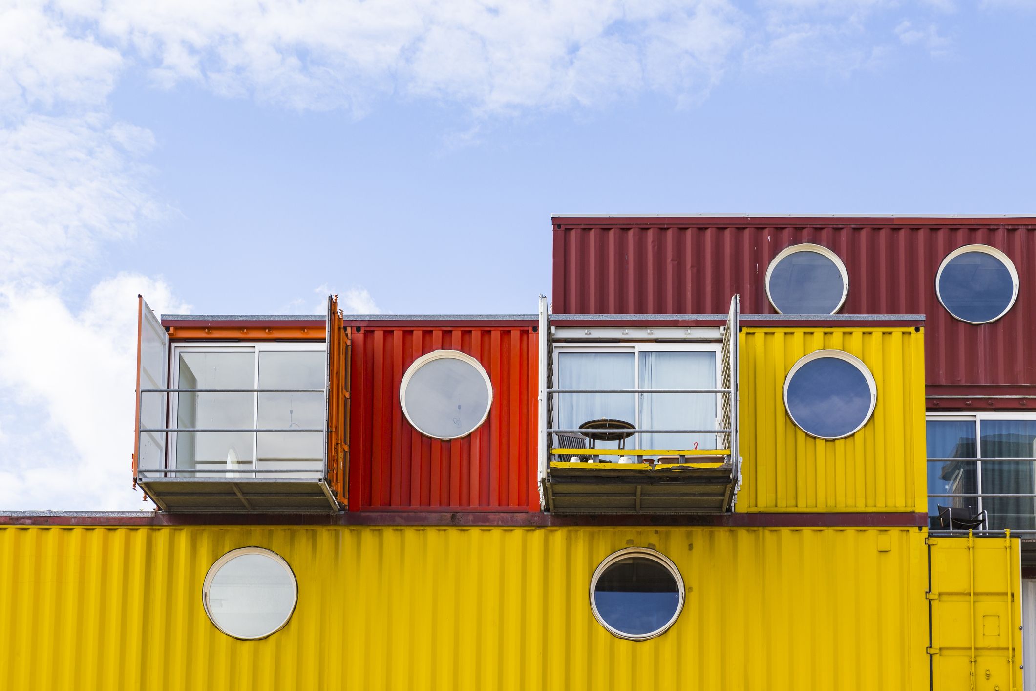 Trinity Buoy Wharf shipping container homes