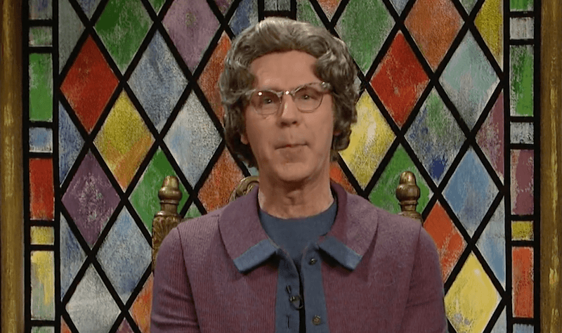 Dana Carvey as Church Lady in 'Saturday Night Live'. 