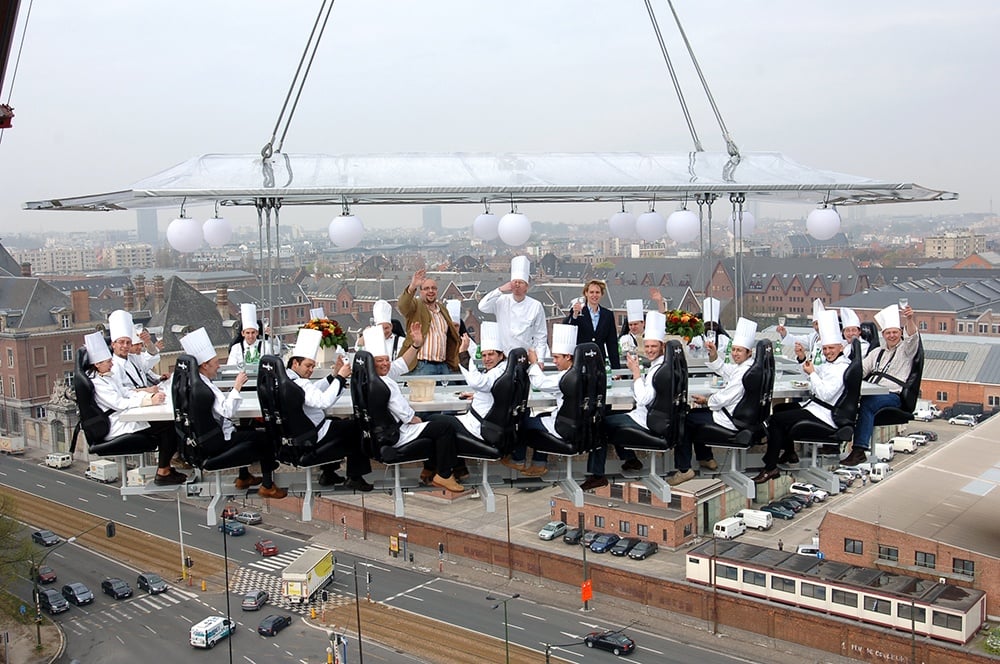 Dinner in the sky