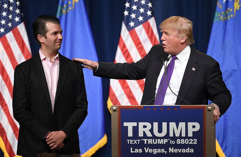 Donald Trump and Donald Trump Jr. Donald Trump and Donald Trump Jr.