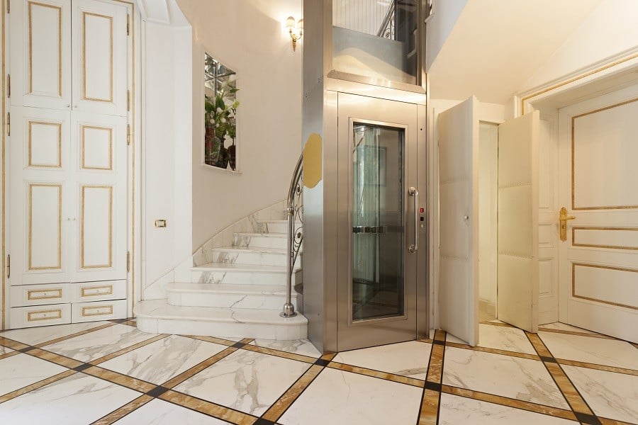 Elevator in house Elevator in house