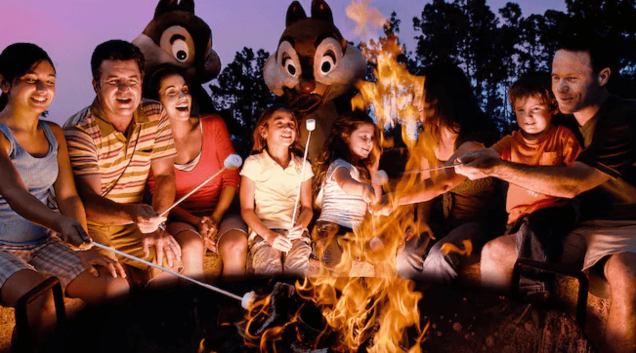 Fort Wilderness campfire disney