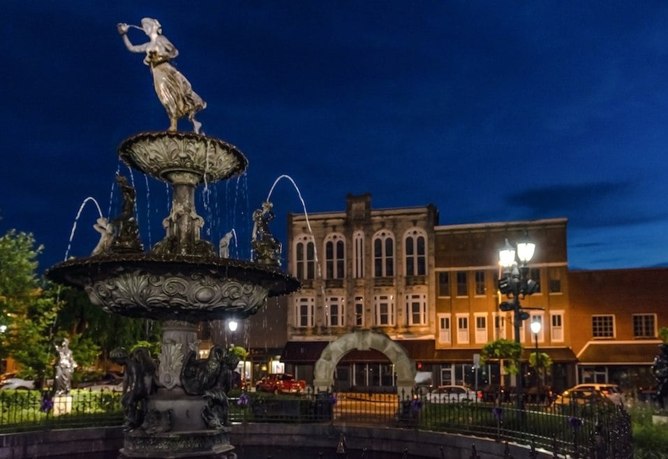 Bowling Green, Kentucky, fountain