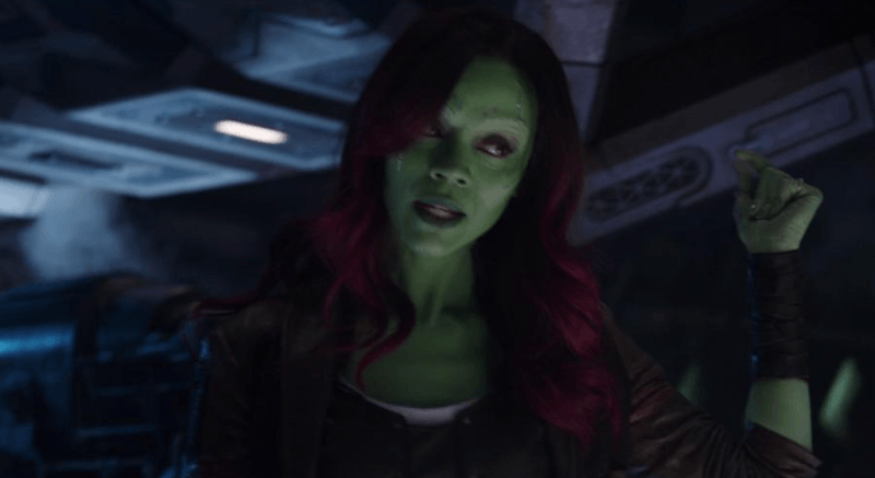 Gamora in Avengers: Infinity War 