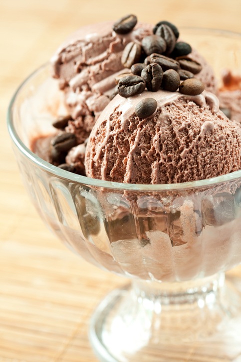 Coffee ice cream