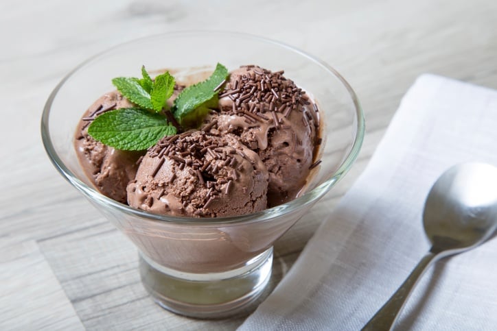chocolate brownie ice cream