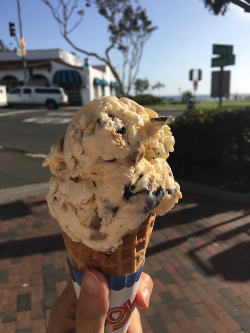 chocolate chip cookie dough ice cream