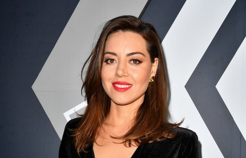 Actress Aubrey Plaza arrives for the Season Two Premiere of FX's Legion in Los Angeles, CAlifornia on April 2, 2018. / AFP PHOTO / Frederic J. Brown (Photo credit should read FREDERIC J. BROWN/AFP/Getty Images)