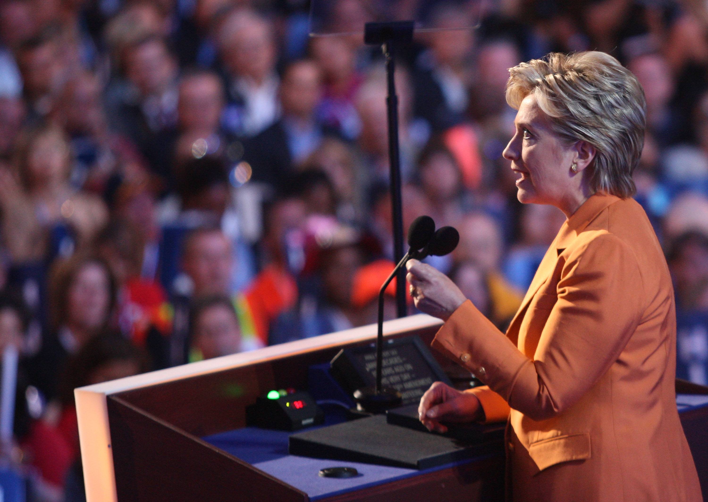 2008 Democratic National Convention Hillary Clinton speech