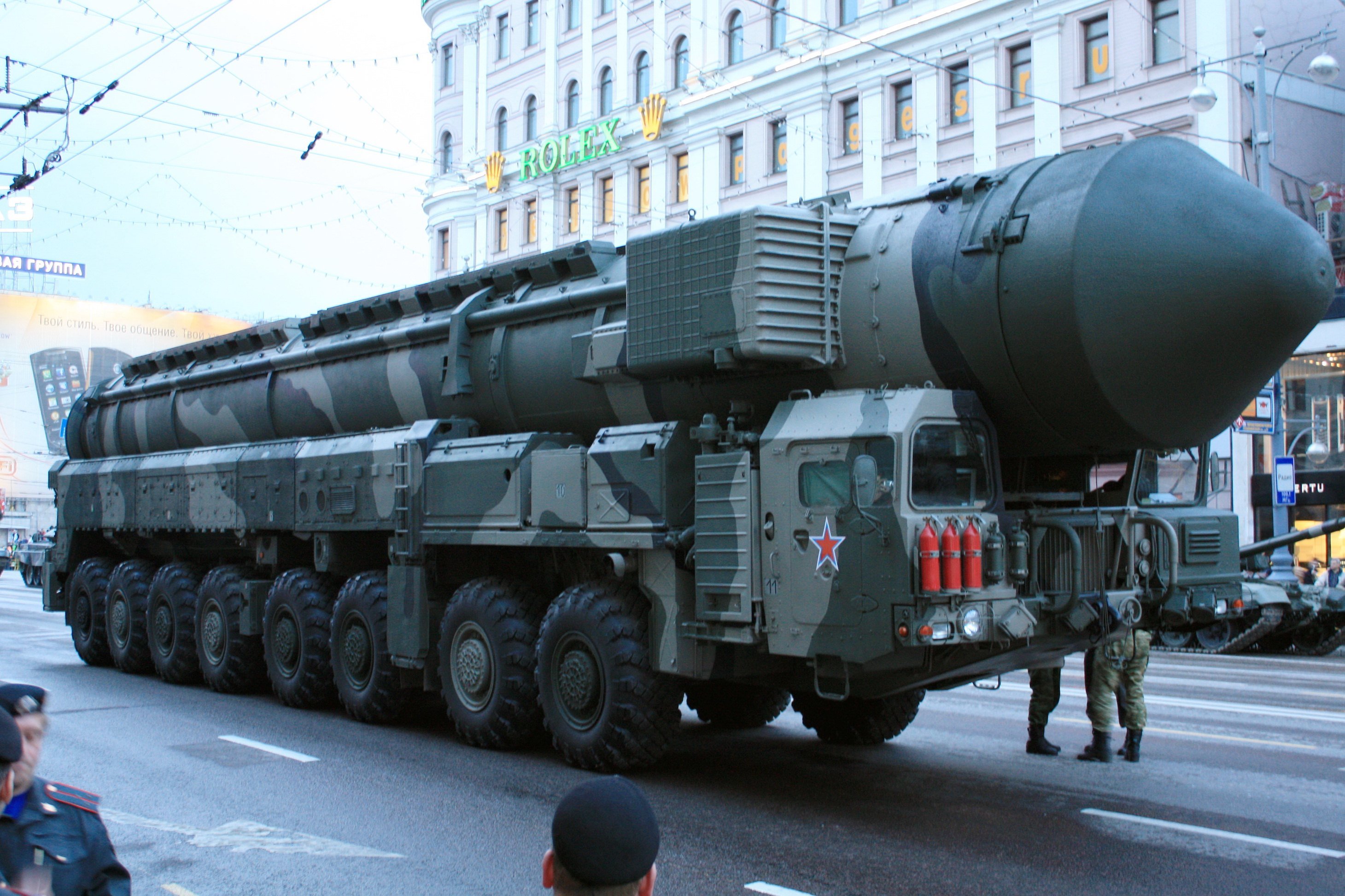 ICBM missile