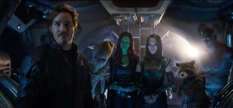 The Guardians in Avengers: Infinity War The Guardians in Avengers: Infinity War