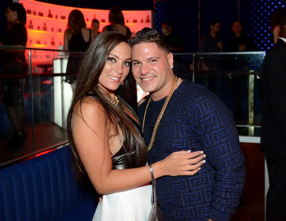 Ronnie Ortiz-Magro and Sammi Giancola attend Intouch Weekly's "ICONS & IDOLS Party